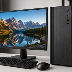 New Assembled Desktop With Monitor – Intel Core i5 4th Generation